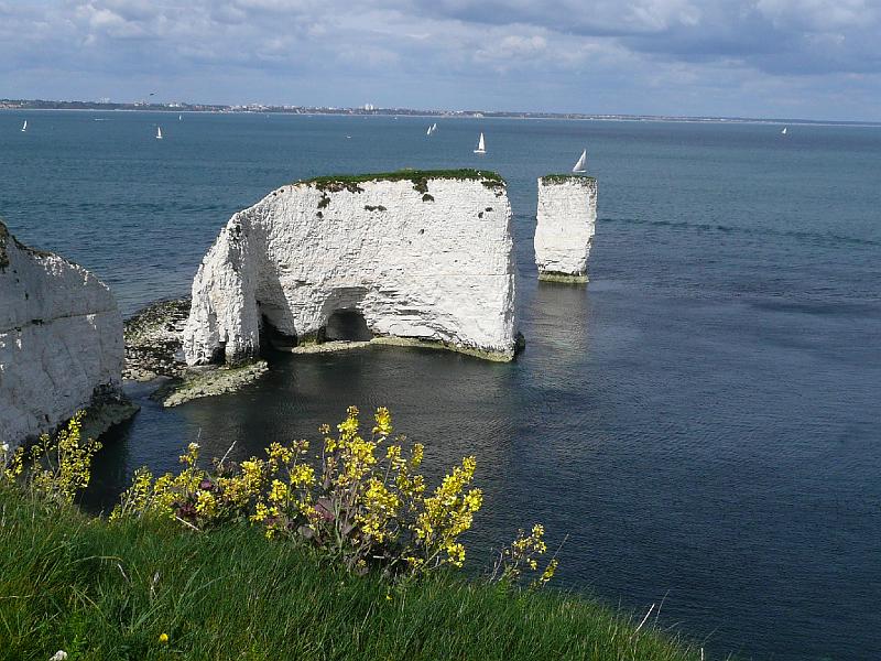 P1000266- Old harry rock - cote jurassique du Dorset.JPG - Old harry rock - côte jurassique du Dorset